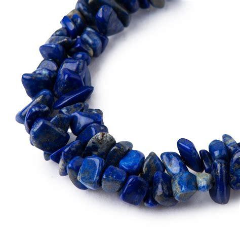 Lapis Lazuli crystal chips 80cm | Manumi.eu