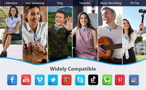 AXEW ACCESSORIES K9 Dual Wireless Collar Mic Compatible for Type-C ...