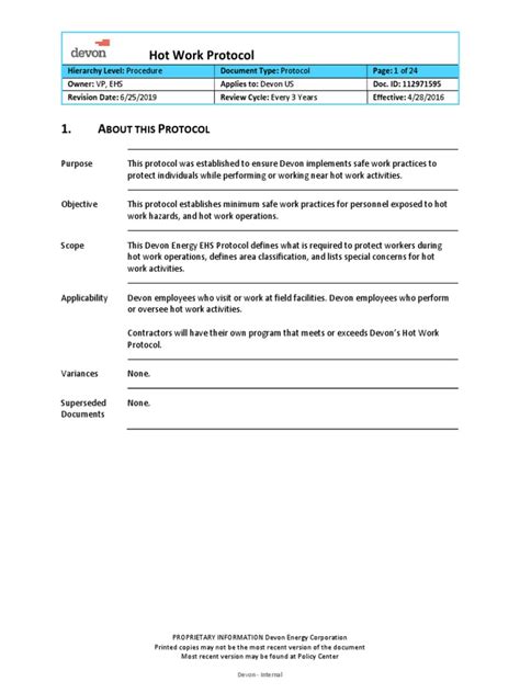 Image result for Hot Work Program PDF