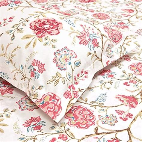 HUESLAND by Ahmedabad Cotton 144 TC Cotton King Size Bedsheet with 2 ...