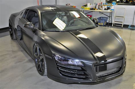 Matte Black Audi R8