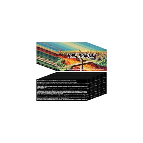 Saypacck 200 Pcs Gospel Tract Card Bridge Gospel Tracts Plan India | Ubuy