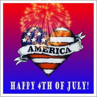 4th of July Fireworks and July 4th Animations