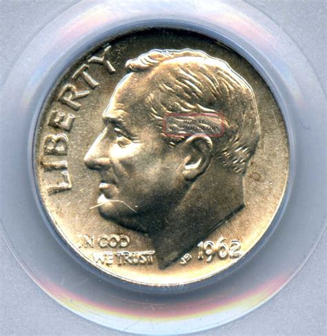 1962 D Pcgs Ms67 10c Roosevelt Dime
