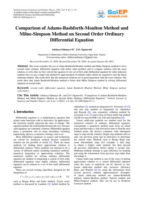 Image result for Adam Bashforth Method of Second Order