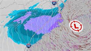 Weekend nor’easter to bring heavy snow, wind to East Coast