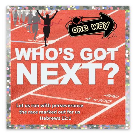 Who's Got Next sticker by OneWay | Glitter stickers | Sticker Mule India