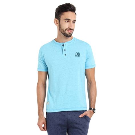 Buy Proline Mens Light Blue T-Shirt(PV12212LB) at Amazon.in