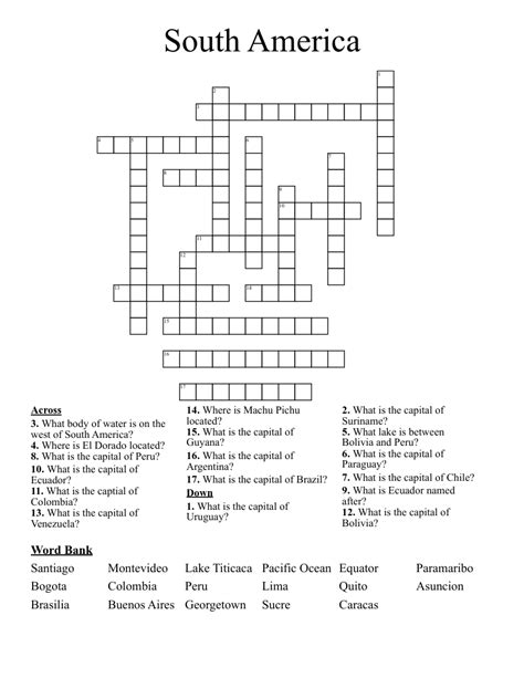 Crossword Clue For South American Cuckoo at Ruth Sapp blog