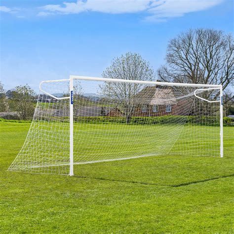 24 x 8 FORZA Steel76 Socketed Football Goal | Net World Sports