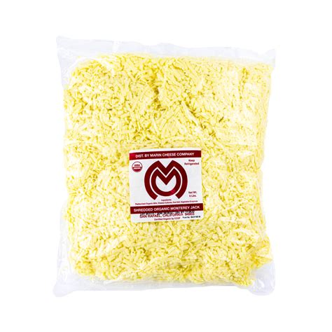 Organic Shredded Monterey Jack – Marin Cheese