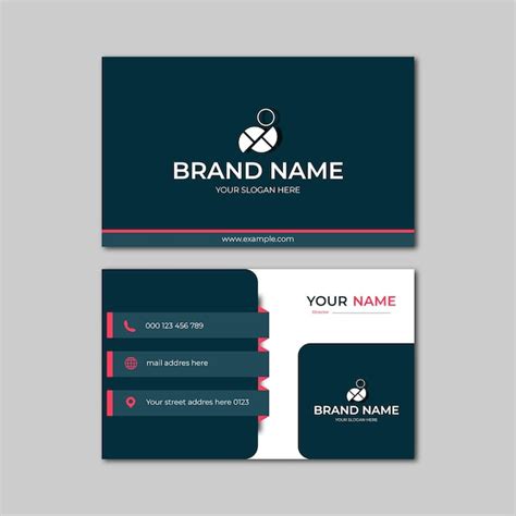 Modern Business Card Design 的图像结果