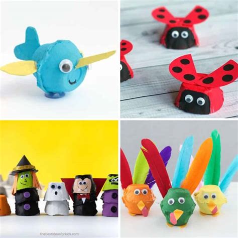 Egg Carton Crafts 的图像结果