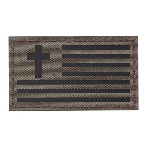 Buy IR Ranger Green 2x3.5 USA Christian Cross Jesus Christ Crucifix ...