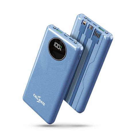 Callmate 10000mAh Power Bank, 23W Fast Charging with Type C PD & Built ...
