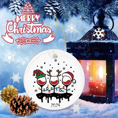 COCAINK 2024 Funny Christmas Tree Hanging Ornaments - Our India | Ubuy