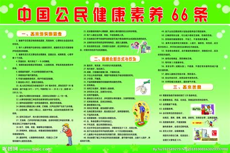 中国公民健康素养66条设计图__PSD分层素材_PSD分层素材_设计图库_昵图网nipic.com