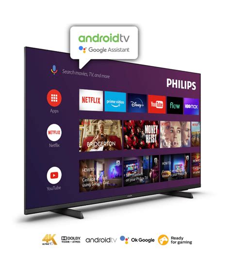 Smart Tv 4K 50" Philips 50Pud7406/77 UHD - Amutmin Shop