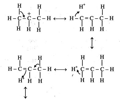 How many hyperconjugation structures can be drawn for isopropyl cation?