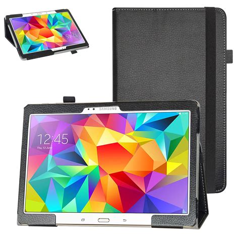 Bige PU Leather Folio 2-Folding Stand Cover for 10.5" Samsung Galaxy ...