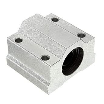 SC8UU 8mm Aluminum Linear Motion Ball Bearing Slide Bushing for CNC ...