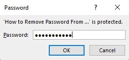 Image result for Remove Password for Workbook Excel