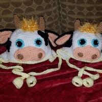 Buy CROCHET PATTERN Luna the Moo-moo Cow and Bull Animal Hat Online in ...