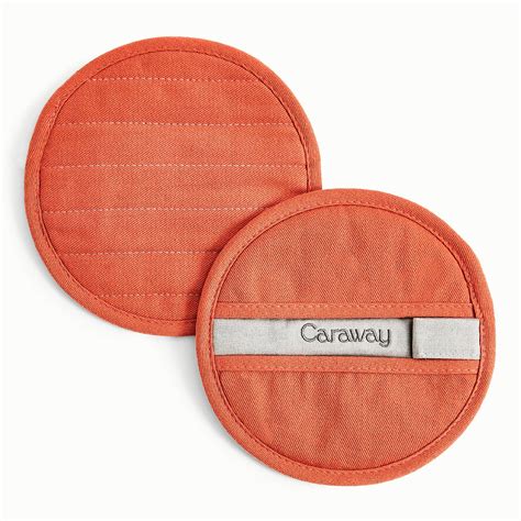 Amazon.com: Caraway Pot Holders - 100% Organic Cotton Pot Holder ...