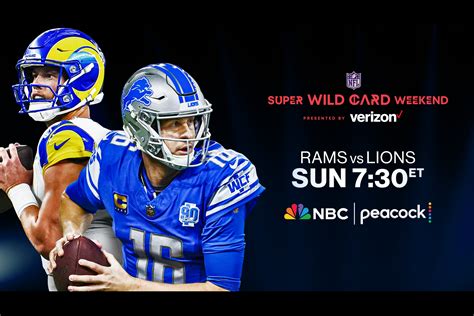 Rams vs. Lions: How to Watch on Peacock | Peacock