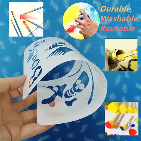 Buy BANLTRE 12 x 24 inch 10 Sheets 7.5 mil Mylar Sheet Milky ...