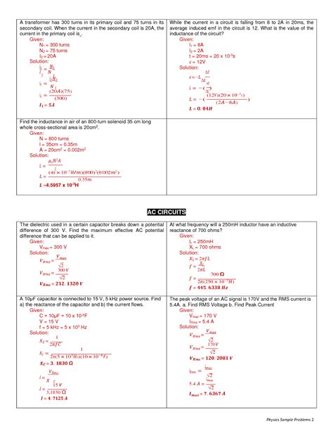 Physics Problems 的图像结果