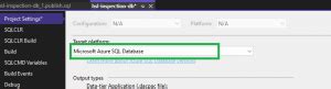 Image result for Create Dacpac File Visual Studio