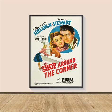 The Shop Around the Corner Movie Poster Print, Canvas Wall Art, Room ...