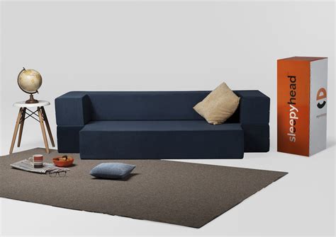 Sleepyhead SofaBed - Foldable Sofa Cum Bed with, Royal Blue — Sleepbee