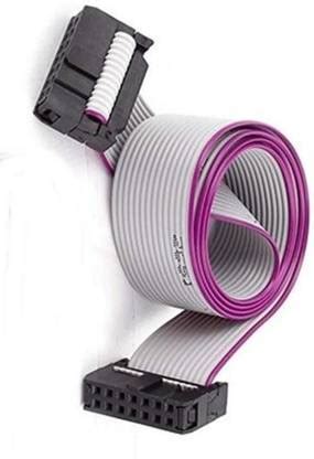 e4u 14 Pin FRC Cable With Female To Female 2.54mm Pitch Connector 24 ...