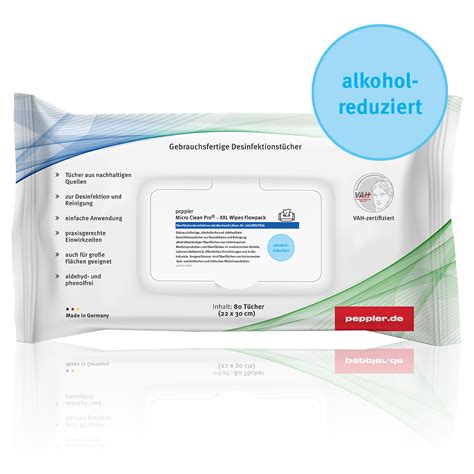 2463 Micro Clean Pro® XXL Wipes | Desinfektionstücher