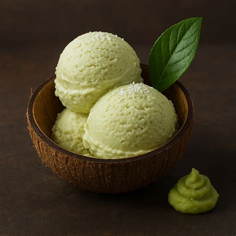 Dairy-Free Wasabi Coconut Ice Cream – Spicy, Sweet & Vegan"