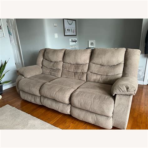 Raymour & Flanigan Reclining Sofa - AptDeco