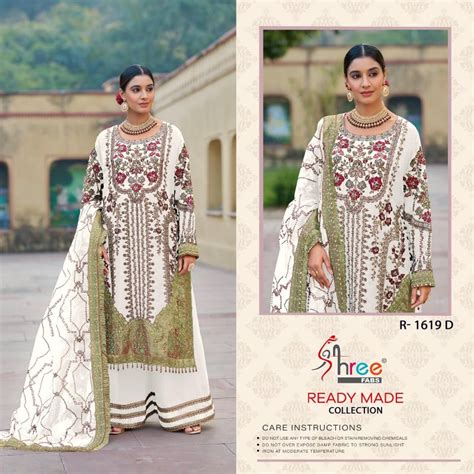 Shree R 1619 Ready Made Pakistani Salwar Suits Collection