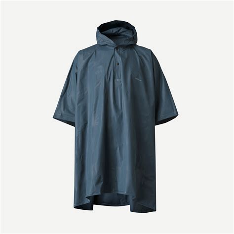 Adult Waterproof Poncho for 0-10L Bag Pale Blue - MT50