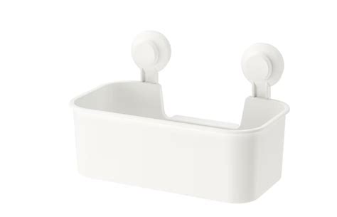 Ikea Plastic Basket with Suction Cup, White, Pack of 1 : Amazon.in ...