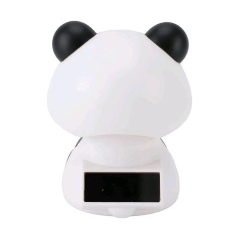 Solar-Powered Moving Panda Bobblehead Statue – Creative Dashboard Decor ...