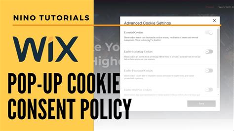 Image result for Wix Privacy Policy Tutorial