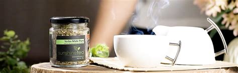 sunshinetea™ Yerba Mate Pure | Set of 4 JARs | 100% Pure Argentine ...
