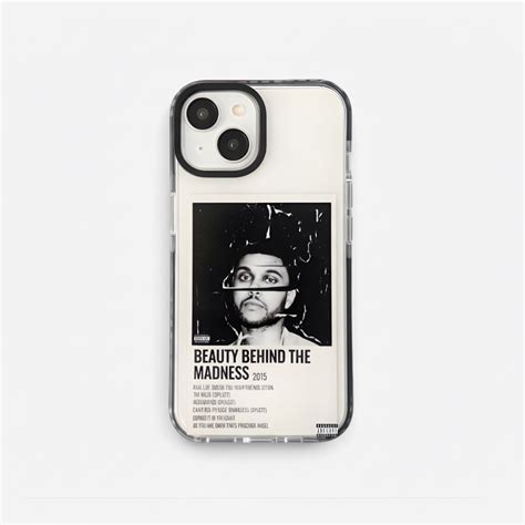 The Weeknd BBTM iPhone Case - Transparent TPU Pop Design India – LAVIZ ...