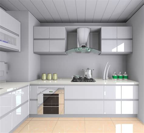 美式厨房装修效果图 L型橱柜效果图_精选图集-橱柜网