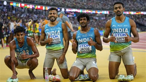 India qualify for men's 4x400m relay final at World Athletics ...