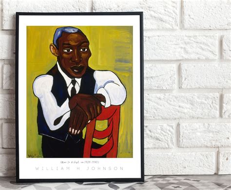 Vintage African American Art Black Art William H Johnson Black Abstract ...