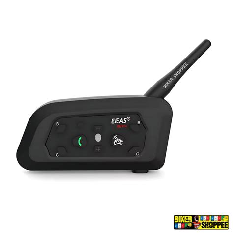 EJEAS V6 PRO+ MOTORCYCLE INTERCOM SYSTEM – BiKER SHOPPEE