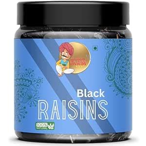 Marwadi Farm 100% Pure Afghani Black Raisins Seedless/Kali Kishmish ...